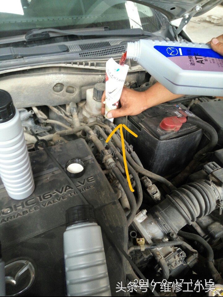 老款马6更换波箱油,马6换波箱油在哪里看