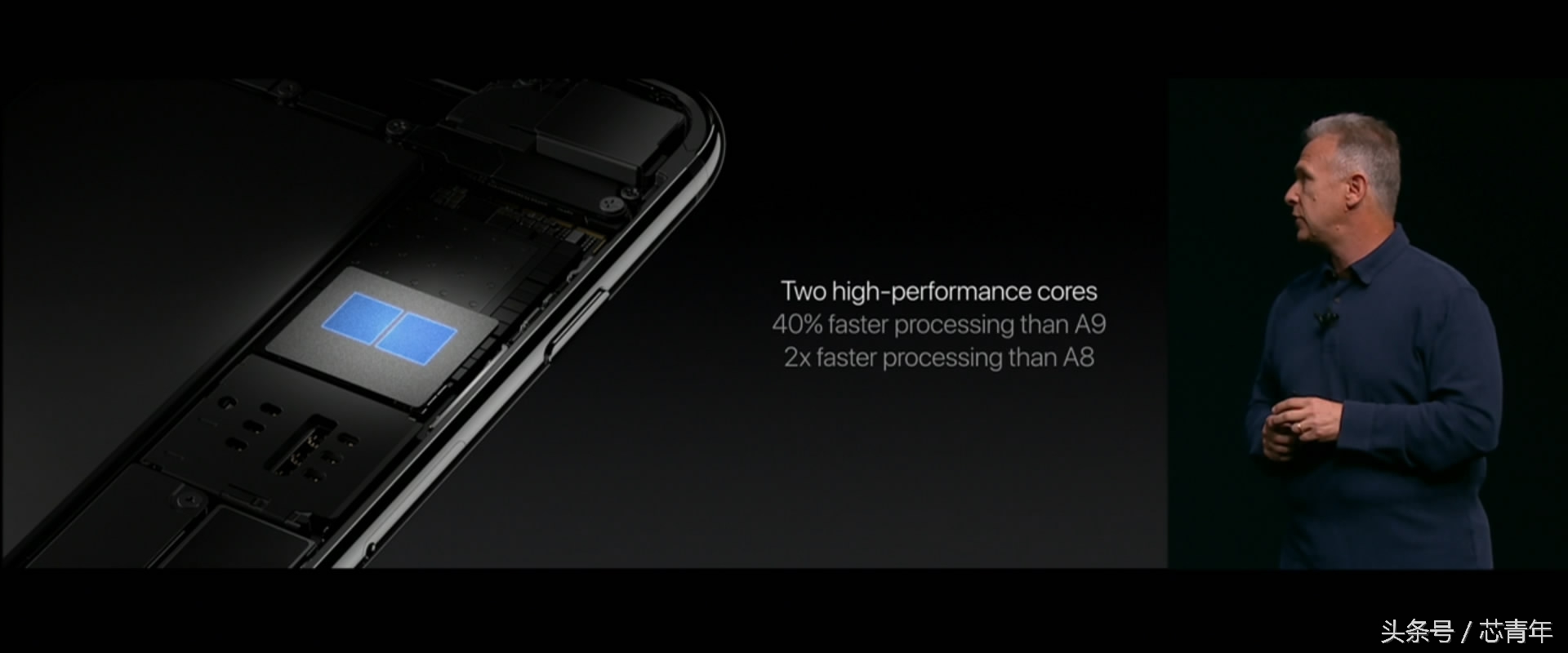 谁说非得跑分？苹果CEO这样介绍全球最快处理器A10