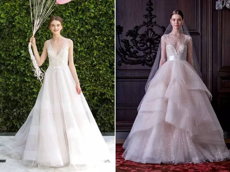 气质美女唯美梦幻婚纱,世界最美的顶级婚纱