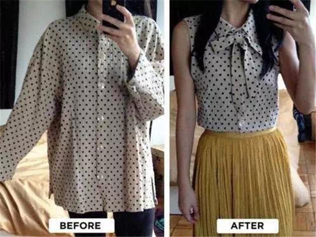 过时不舍得扔掉的衣服,过时的衣服不舍得丢