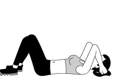 瘦肚子练腹肌的最快方法健身房,练肚子赘肉健身动作