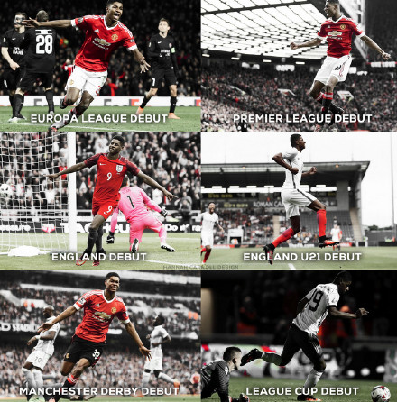 盘点本赛季拉什福德30粒进球,拉什福德三狮五大进球