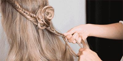 适合懒人的扎法,30-40岁懒人减龄扎发