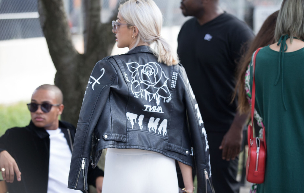 秋冬黑色皮衣,机车潮款皮衣