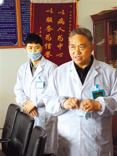 “根吉布”丹松扎巴：悬壶济世成就藏医博大精深
