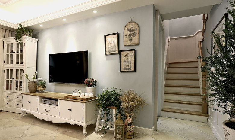 中式风格电视背景墙和沙发背景墙,好看的电视背景墙图