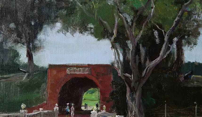 带着绘画去旅行,小画箱写生