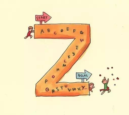 26个英语字母创意设计图片,26个英文字母表四线三格创意图