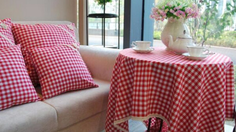 餐桌桌布装饰,餐桌桌布轻奢风