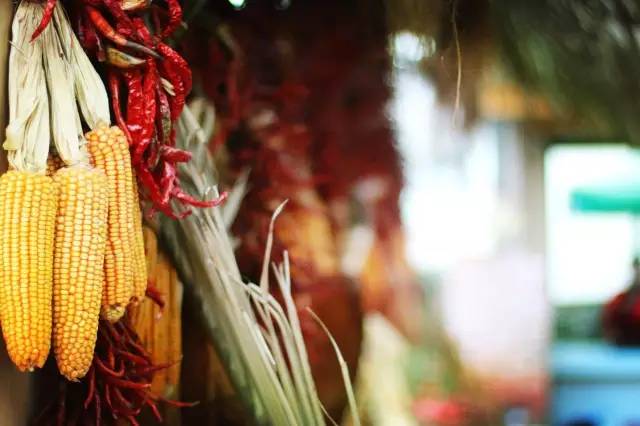 青松叶、红炭火，小院儿里有饭菜香