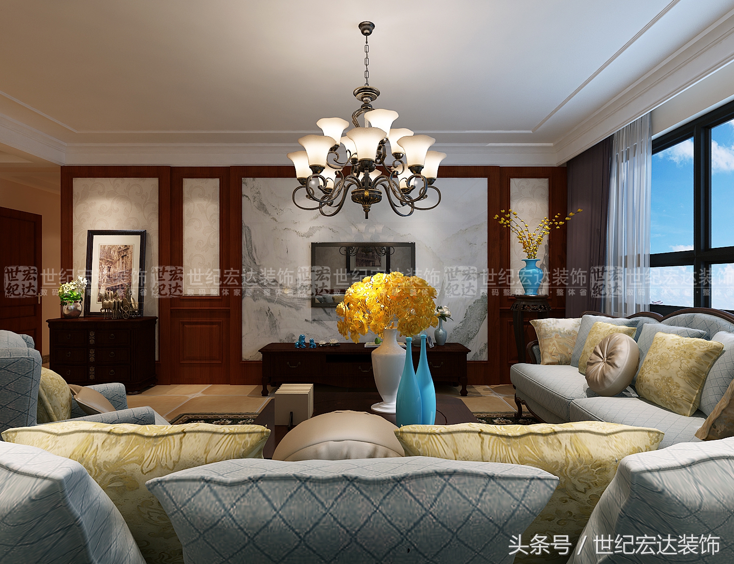 济南银丰云玺170平装修,济南银丰山青苑300平