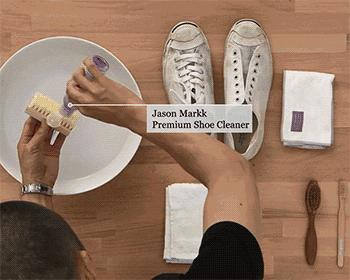 你的小白鞋脏了是怎么洗白的,小白鞋臭的小妙招不用小苏打