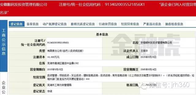 网曝安徽P2P顺利贷跑路：年利率高达22%投资人报警