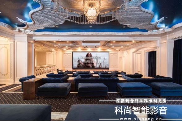 别墅家庭影院装修设计效果图,带家庭影院的别墅设计效果图