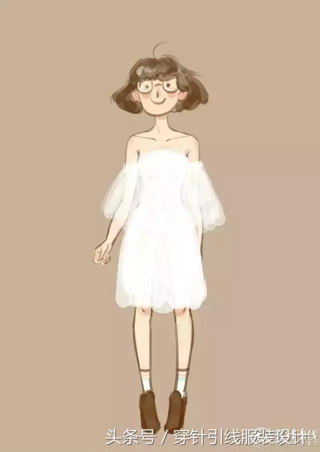 中世纪服装插画,女特工服装插画