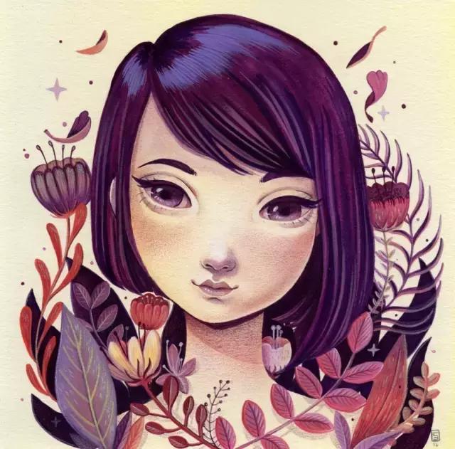 插画魔卡少女樱,插画少女和猫图片