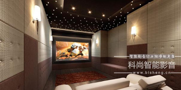 别墅家庭影院装修设计效果图,带家庭影院的别墅设计效果图