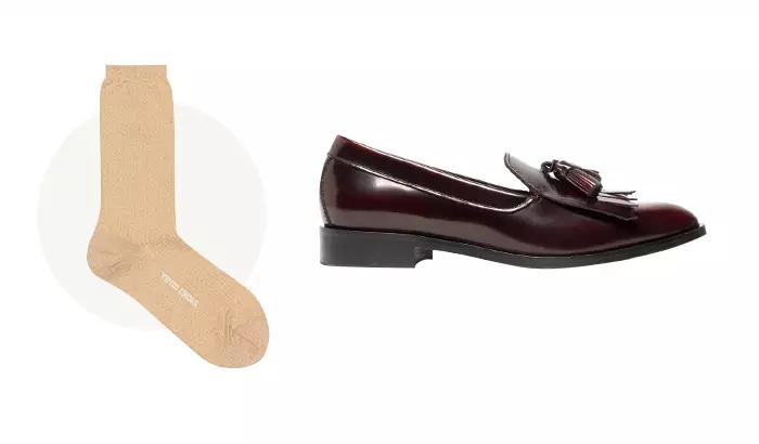 袜子要怎么搭配衣服,袜子正确搭配鞋子穿法