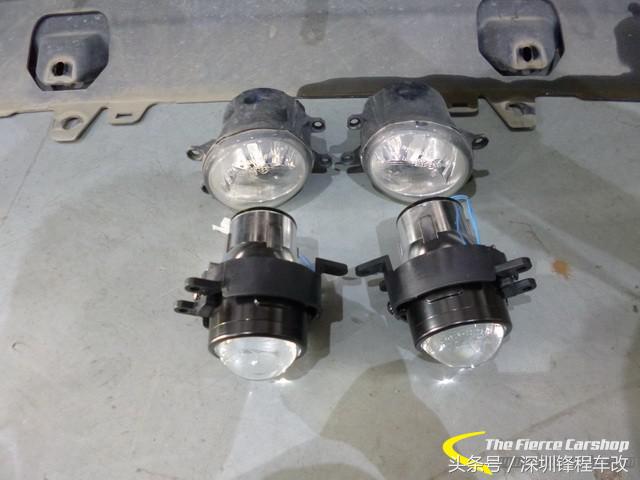霸道改海拉透镜细节,丰田霸道升级透镜