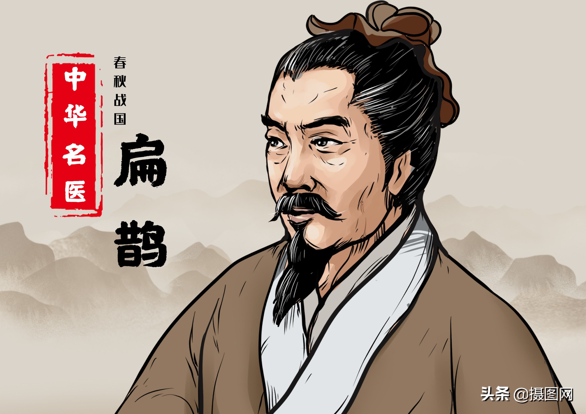 中医十种绝美插画,中医小插图