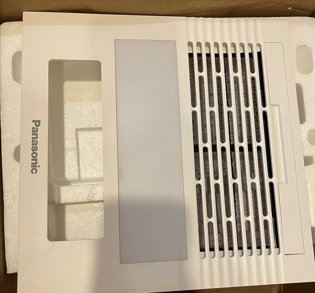 松下浴霸灯暖照明一体使用教程,浴室排气浴霸照明一体