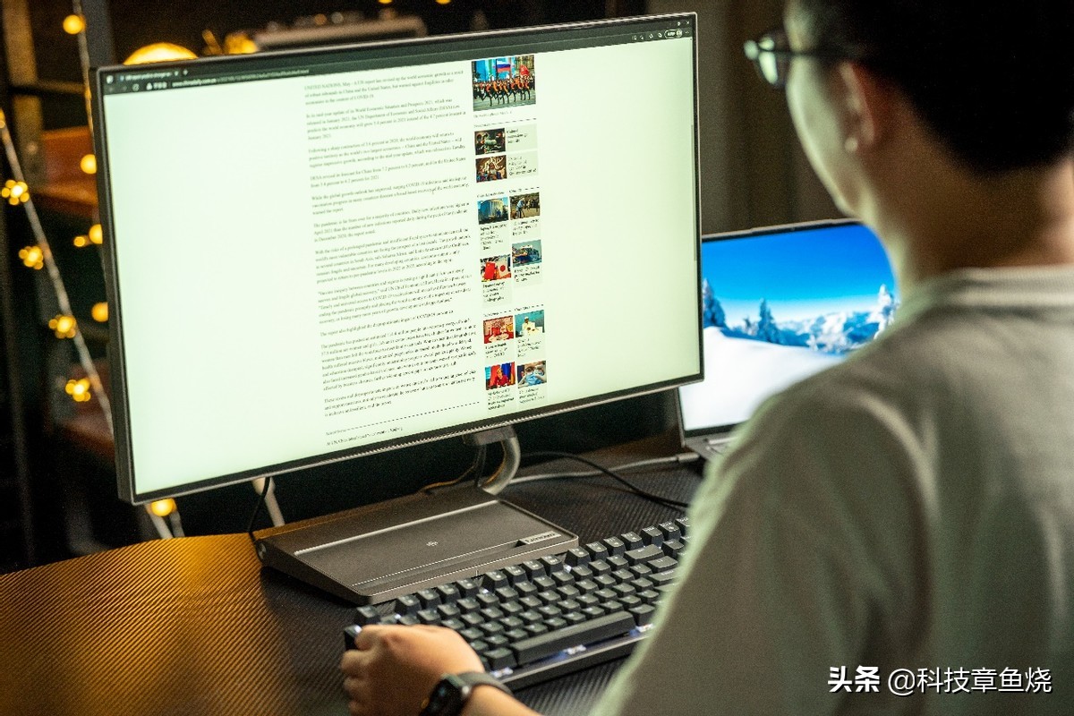 联想Qreator27显示器，做你办公娱乐的好搭档