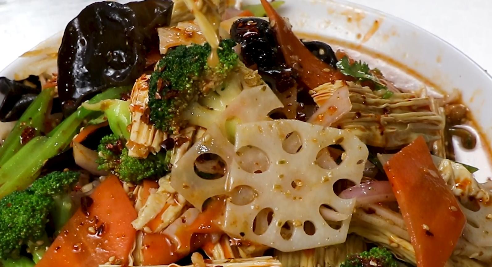 市场上凉拌菜摆摊配方大全,开店商用凉拌菜做法大全