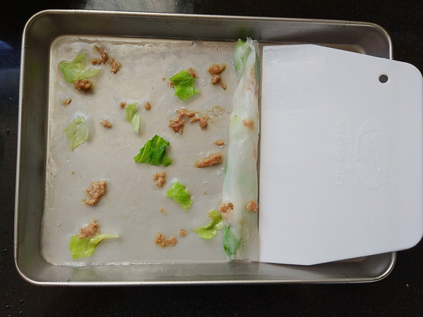 家常版肠粉美味多汁好吃不贵,广东爽口肠粉米浆的配方家庭