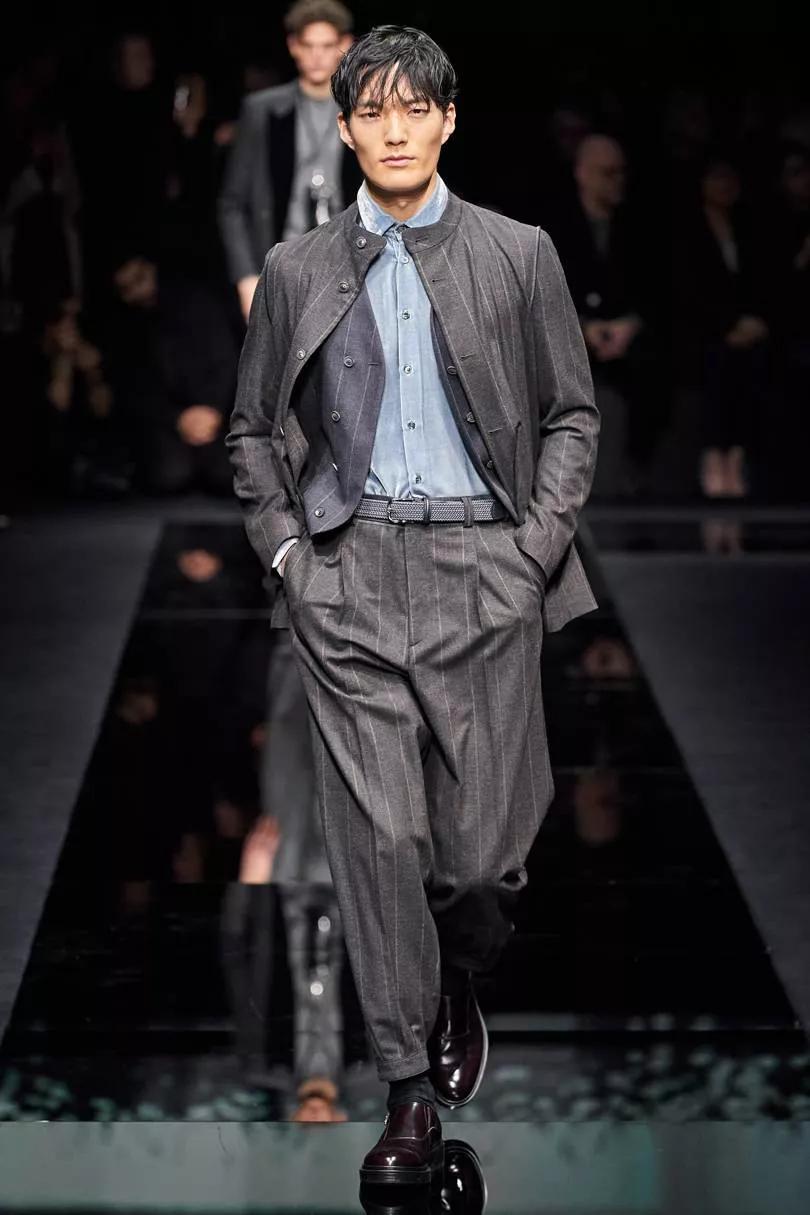 giorgioarmani和emporioarmani,armani阿玛尼2020秋冬秀