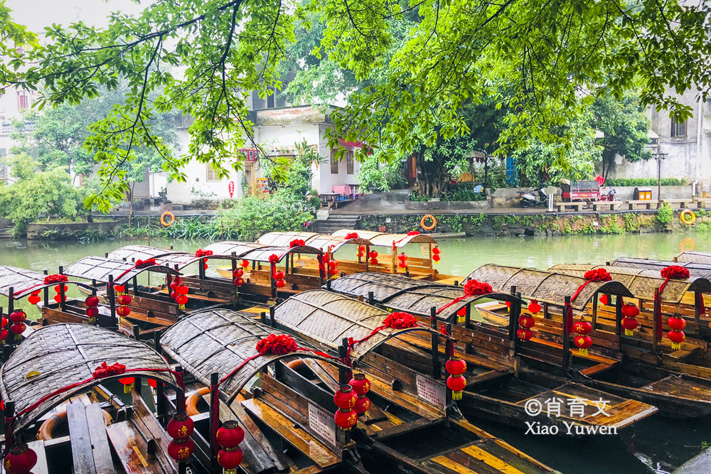 顺德逢简水乡，那一片小桥流水人家的风光，是古桥古屋古木的桃源