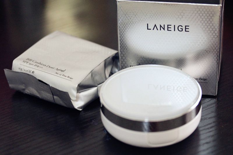 兰芝雪纱修颜气垫测评,兰芝雪润粉凝霜怎么样