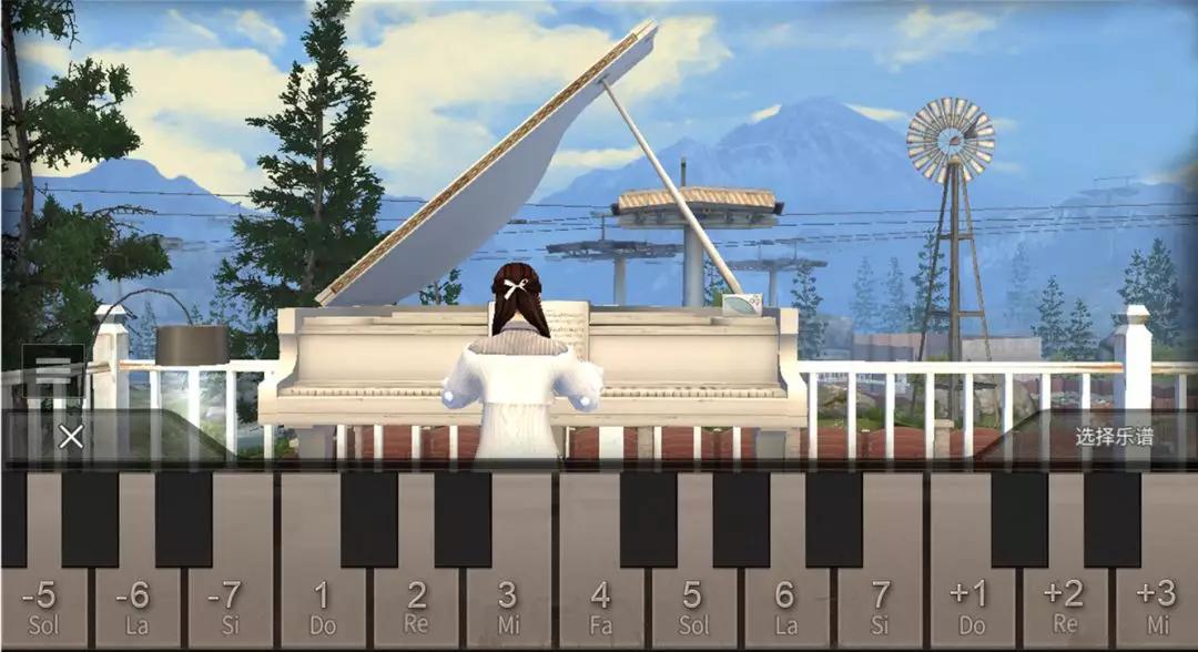 明日之后火红的萨日朗钢琴谱,明日之后钢琴谱子全图