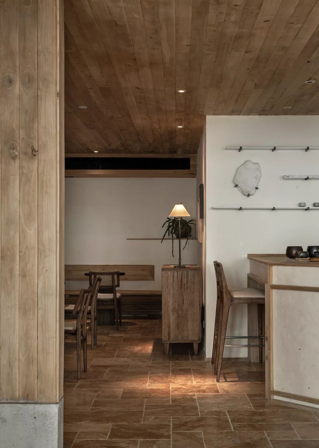 治木设计,一个茶馆一壶好茶就是江湖