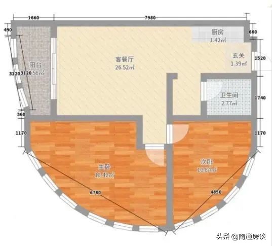 盘点南通的六大奇葩户型，你的小区中招了吗？