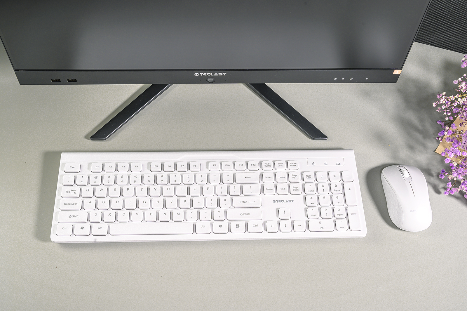 网课娱乐办公一站解决，台电一体机电脑C24AirA8C