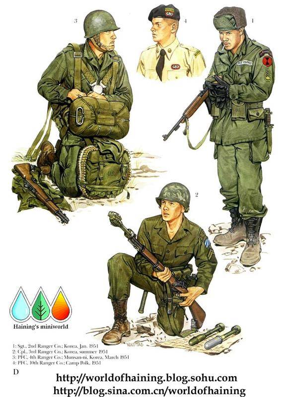 现代美军军服大全,美国游骑兵迷彩服