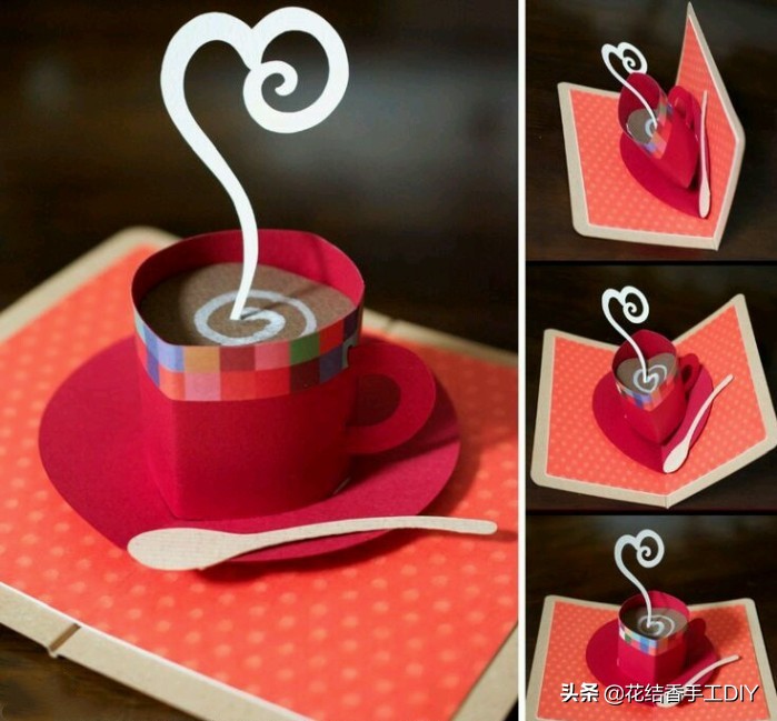 立体贺卡节日贺卡,手工立体贺卡教程简单又漂亮