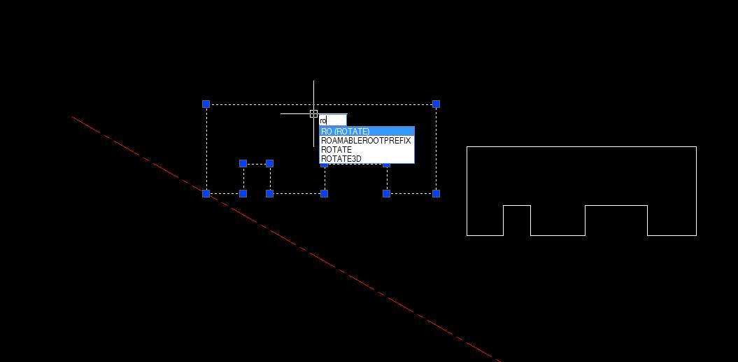 cad怎么旋转对齐角度,cad如何旋转对齐又改坐标