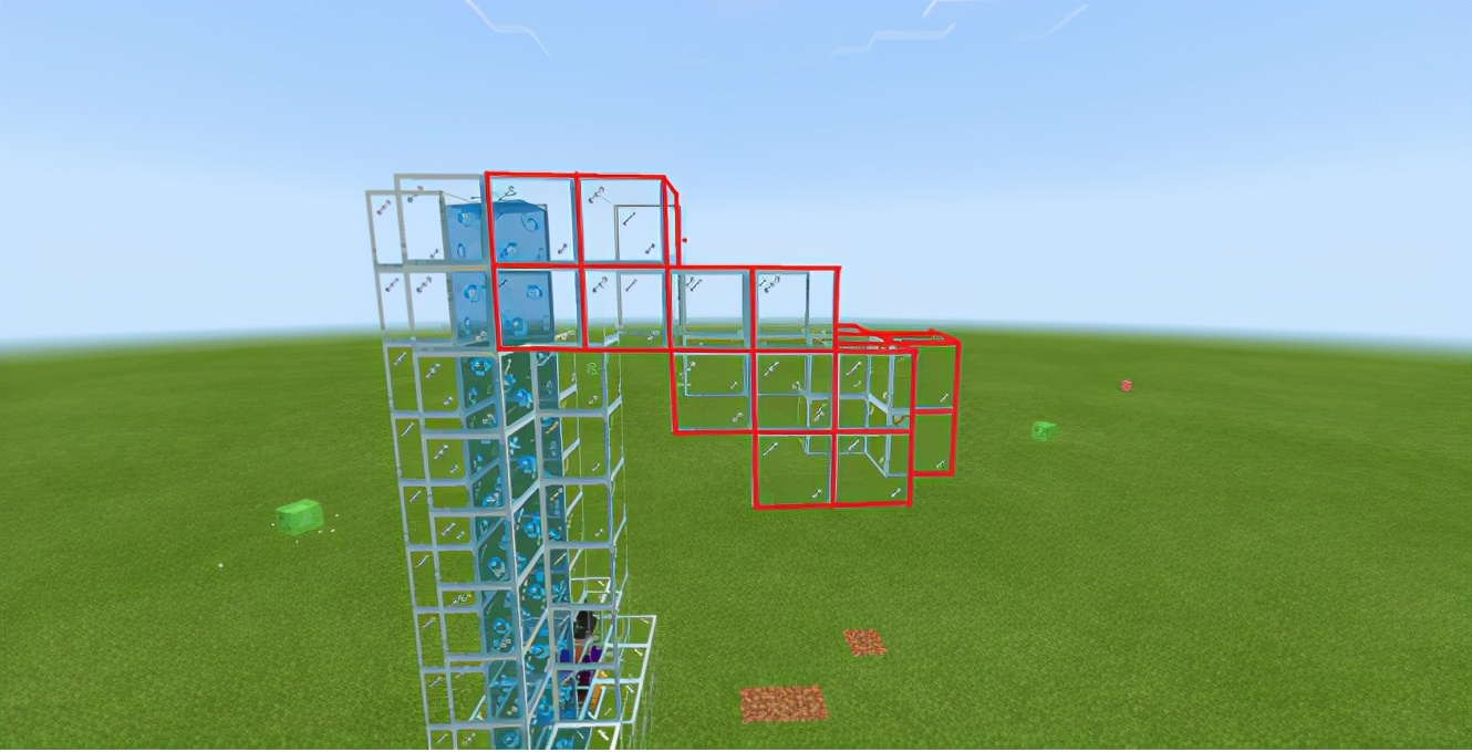 我的世界黑科技防御塔建造,十倍奉还