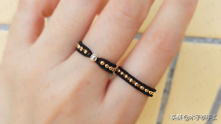 红绳编织戒指女款最新款,红绳戒指女款新款编法