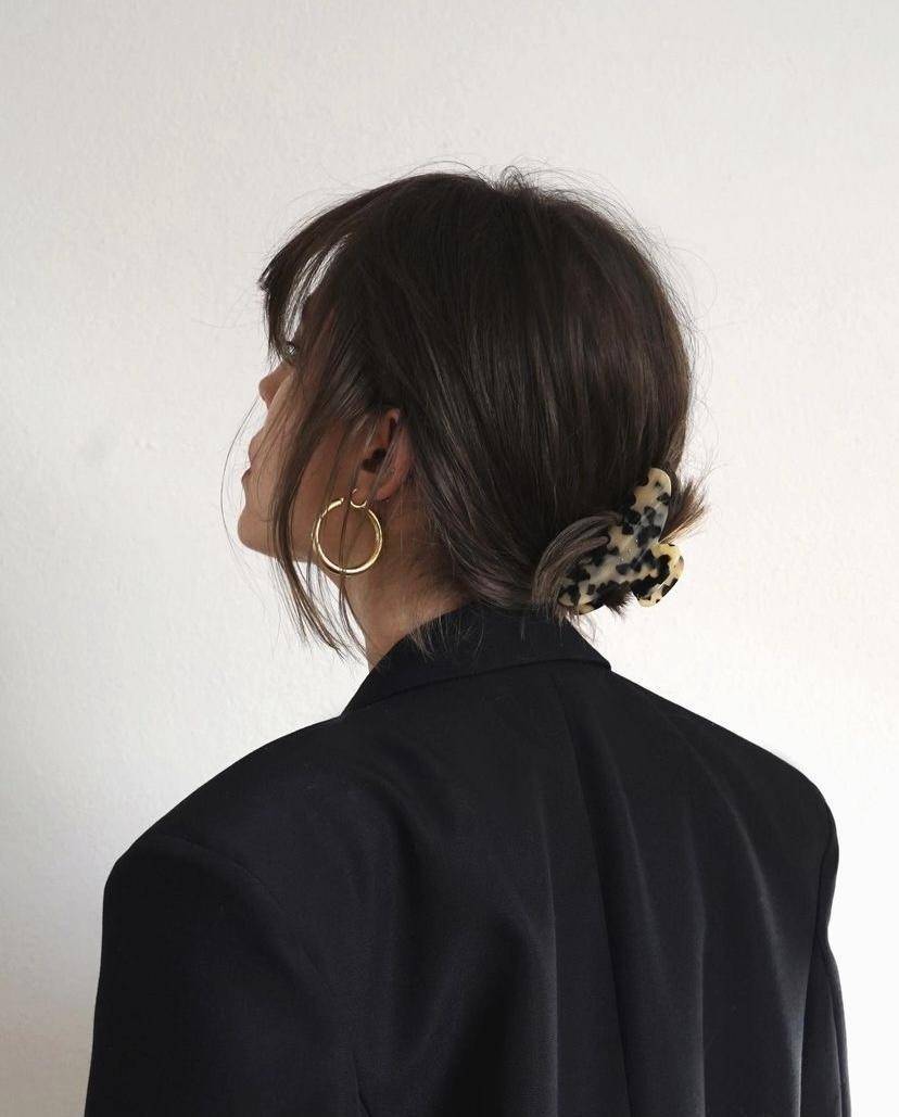 女生短发发型图片慵懒风,慵懒短发微卷发型