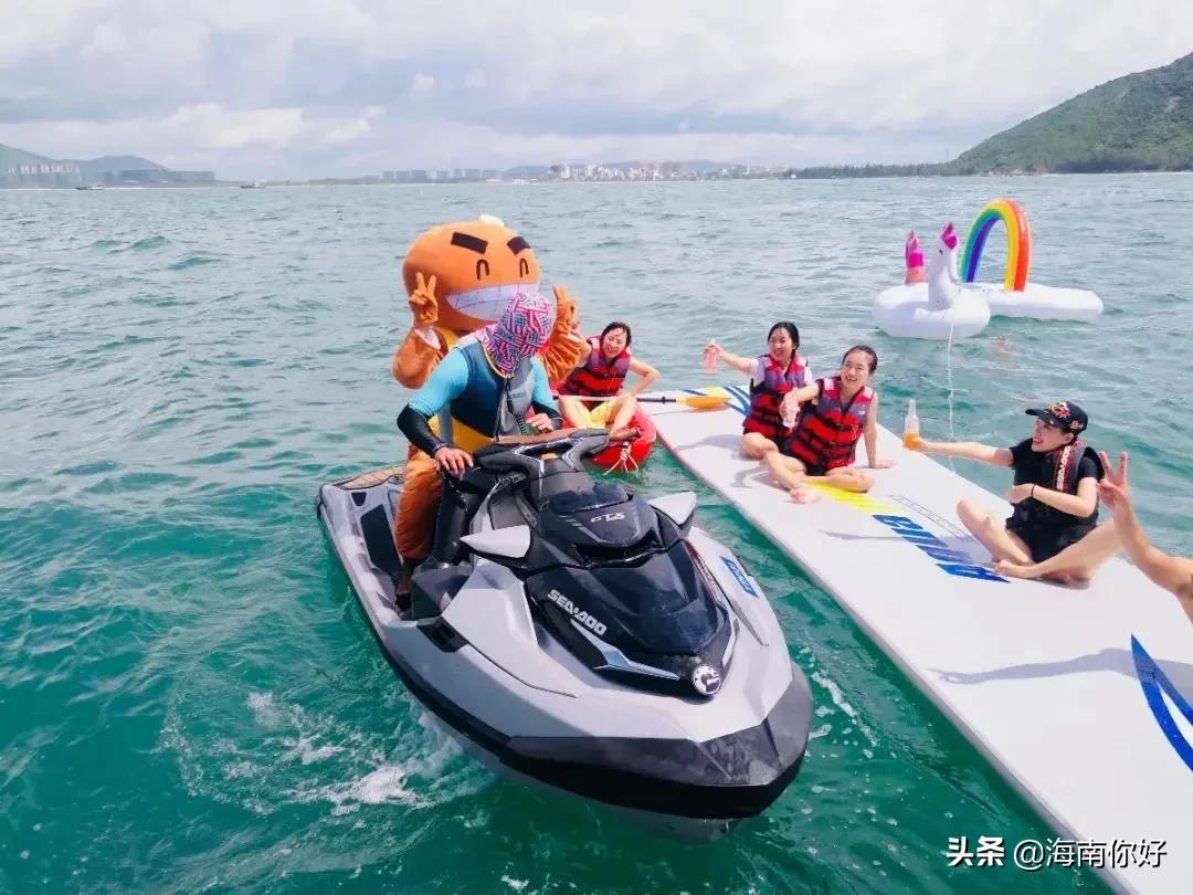 海南旅游豪华游艇出海,海南海上游艇包含海上玩的吗