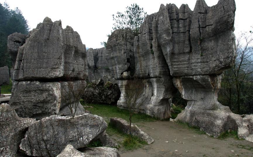 重庆万盛石林奇观,万盛石林壮观无比