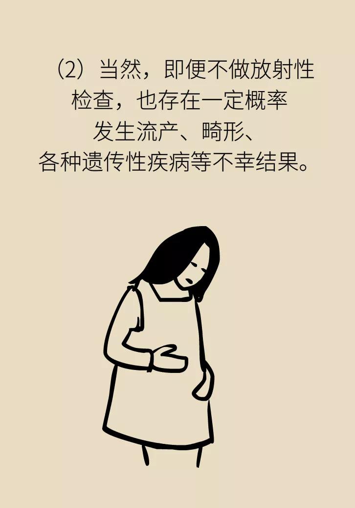 体检照了x光不长后怀孕了能要吗,老公拍x光片后发现怀孕了怎么办