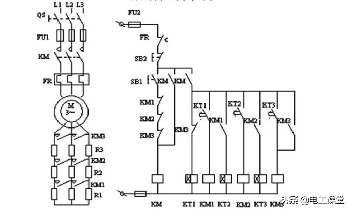 西门子plc300星三角降压启动梯形图,西门子1200plc485接口详细接线图