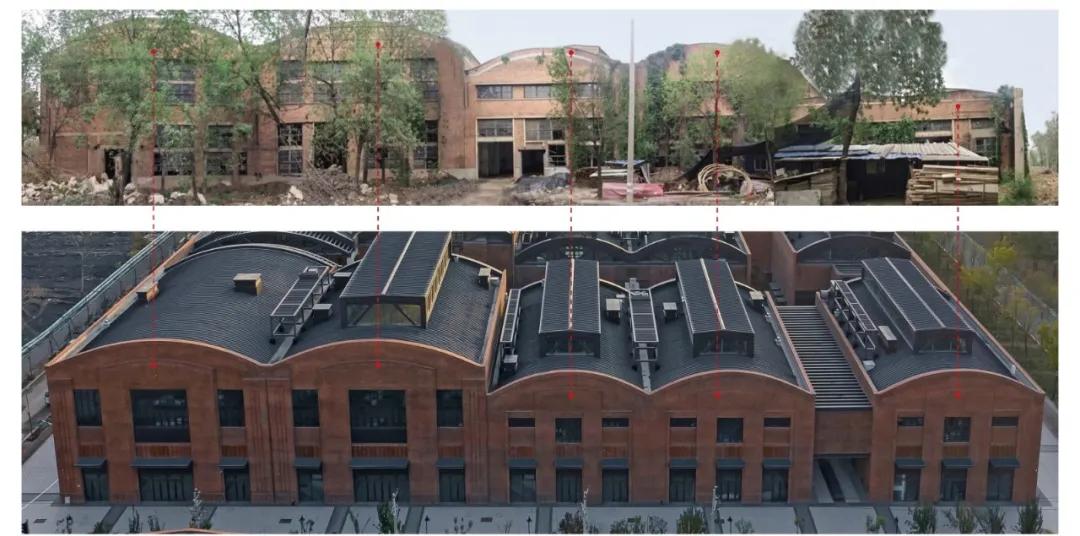 三重转换，天津天拖厂房改造/深圳华汇设计