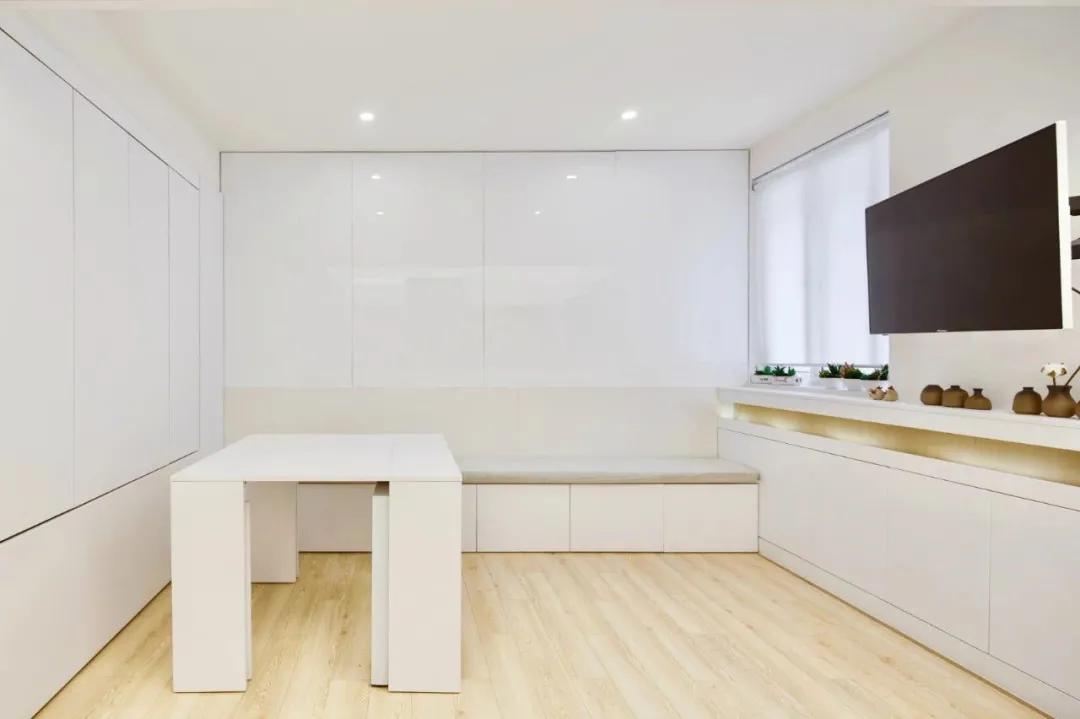 60平两室一厅装修小客厅,60平小两房装修