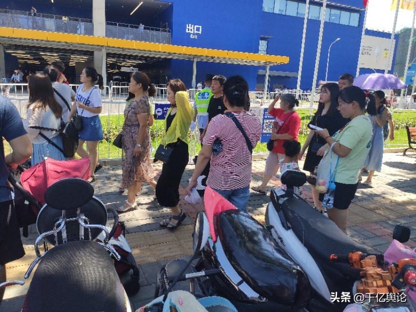 郑州宜家商场这两天人多吗,郑州宜家人山人海图片