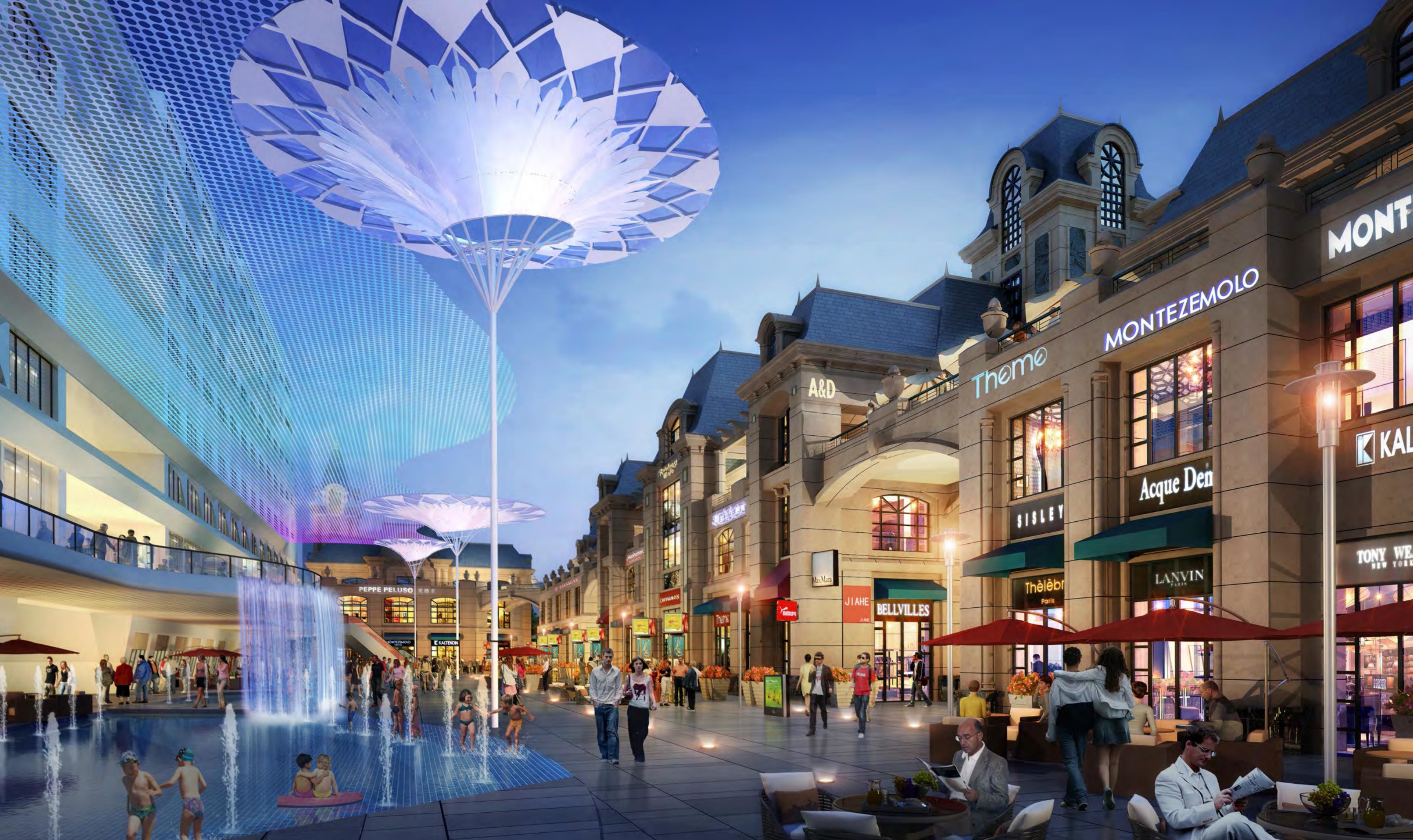 大宸设计：商住综合体设计·灵山龙胤城·昊成新天地