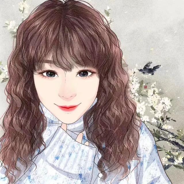 女士微信头像大气端庄,30-40岁微信头像手绘真人成熟